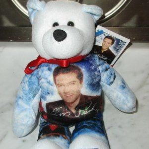 Limited Edition Elvis Presley White Christmas Bear Beanie - Issue 027
